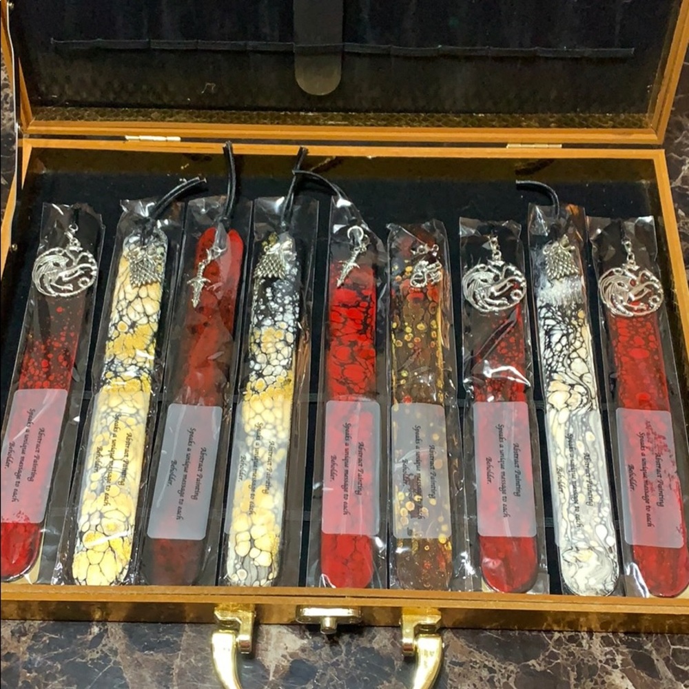 Abstract Painting Book markers Game of thrones